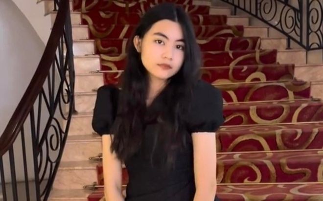 Con gái út nhà MC Quyền Linh cũng xinh không kém chị hai Lọ Lem, mới 14 tuổi đã ra dáng Hoa hậu