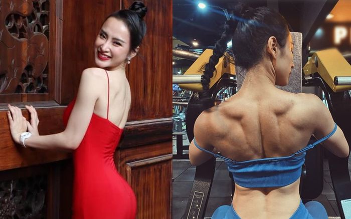 Không còn nhận ra Angela Phương Trinh: Mỹ nhân gợi cảm nõn nà ngày nào giờ đã hóa gymer 'lực điền'