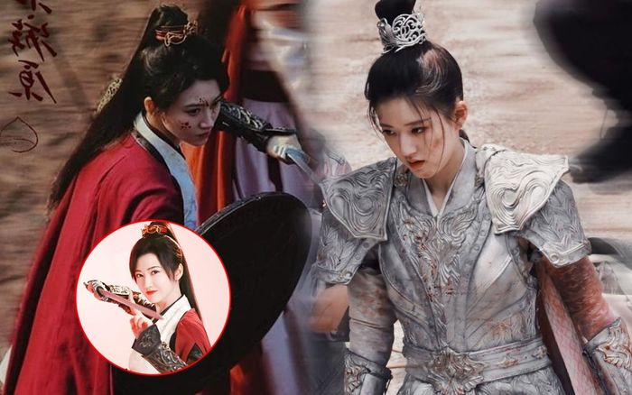 Lạc Du Nguyên: Lộ tạo hình Cảnh Điềm mặc giáp vừa đẹp vừa chiến, netizen réo Triệu Lộ Tư vào học hỏi