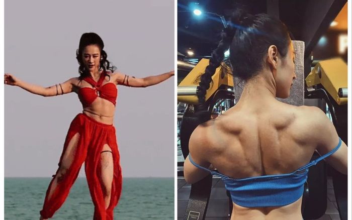 'Người đẹp đô con' Angela Phương Trinh múa bụng, spotlight dồn vào 6 múi rắn đanh và cặp đùi lực lưỡng