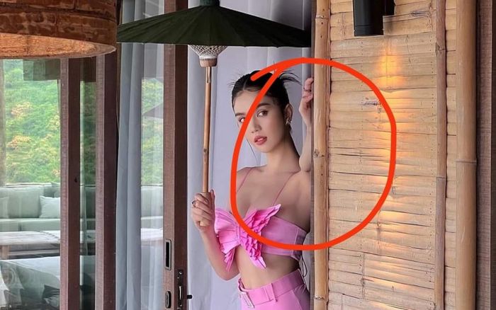 Ngọc Trinh bị bóc mẽ photoshop quá đà khiến cánh tay biến dạng