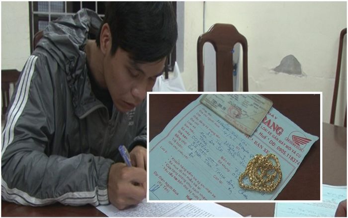 Thiếu tiền tiêu xài, nam thanh niên vờ hỏi mua vàng rồi cướp giật táo tợn