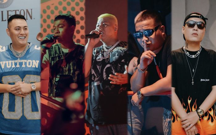 Dàn Rapper đình đám gồm LK, Blacka, Lil wuyn & Vsoul xuất hiện cùng Fabo Nguyễn tại 'Walking on Moamoaland' - Sự kiện Soft-opening đình đám nhất Hà Thành