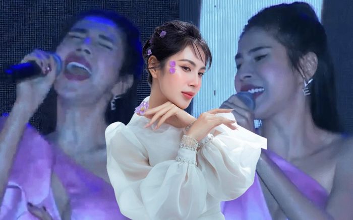 Tái xuất sân khấu hát mừng SEA Games, giọng hát của Thủy Tiên có còn giữ được phong độ?