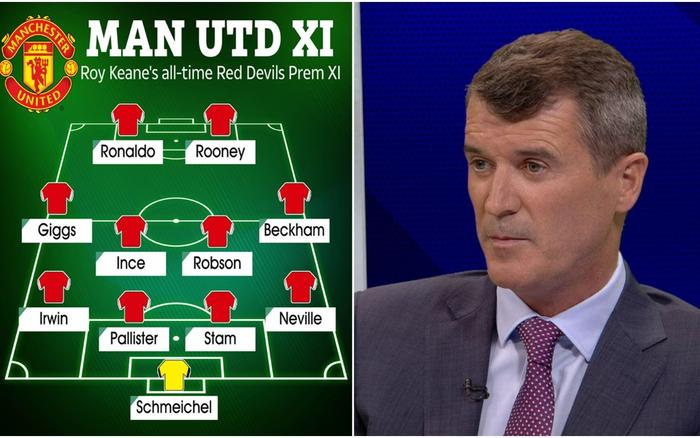 Roy Keane chọn đội hình mọi thời đại của MU: Ronaldo, Rooney góp mặt