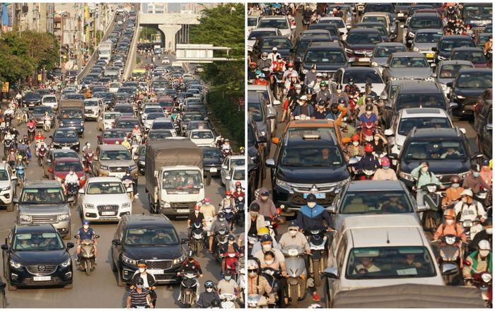 Hà Nội 'ngày trở lại', biển người chen chân dưới trời nắng gay gắt, quay về Thủ đô sau kỳ nghỉ lễ