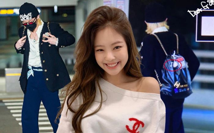 G-Dragon nổi bần bật tại sân bay nhưng fan còn soi ra cả tín vật tình yêu với 'nóc nhà' Jennie