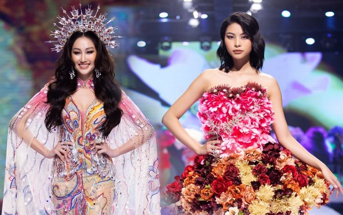 Đào Hà - Miss Eco Hồng Trang hóa nàng thơ xinh như hoa catwalk thần sầu khiến fan tan chảy