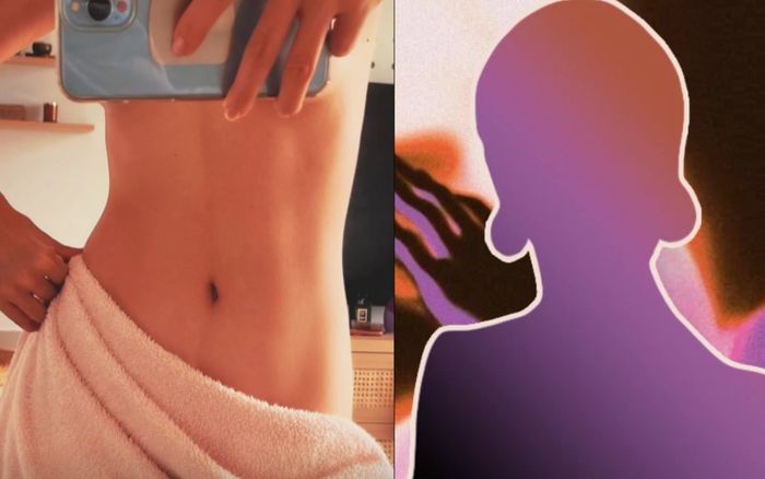 Lộ ảnh bán nude của một Á hậu Vbiz, nhìn vòng eo mà 'nóng mắt'