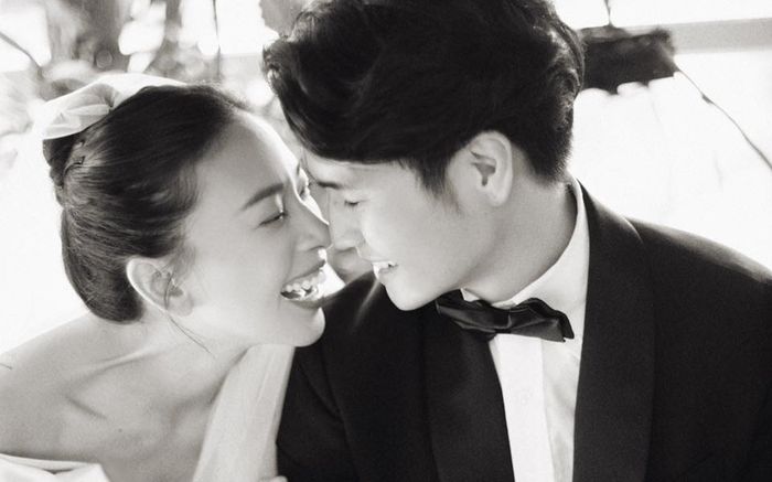 Ngô Thanh Vân tung video hậu trường chụp ảnh cưới: 'Cô dâu mới' nở nụ cười hạnh phúc, e ấp bên chú rể