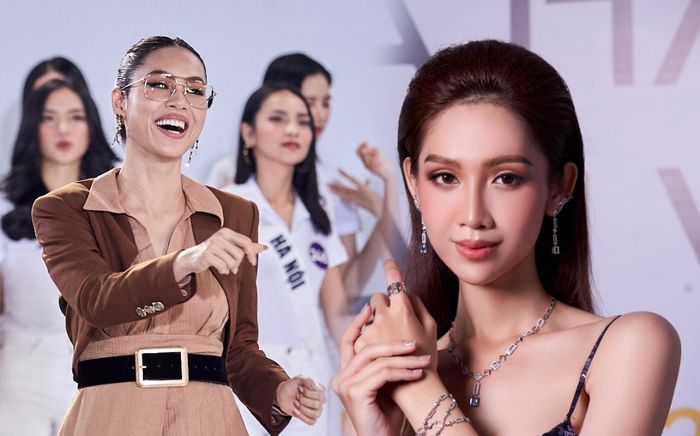 Đỗ Nhật Hà 'xổ' tiếng Anh lạc đề, Hoàng My vặn vẹo: 'Phải đi thẳng vấn đề, không lòng vòng rất là mệt'