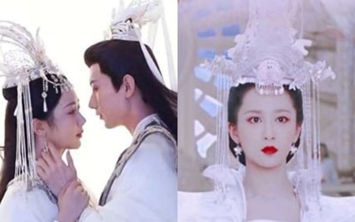 Cảnh đám cưới trong Trầm Vụn Hương Phai bị tố đạo nhái với Hương Mật Tựa Khói Sương