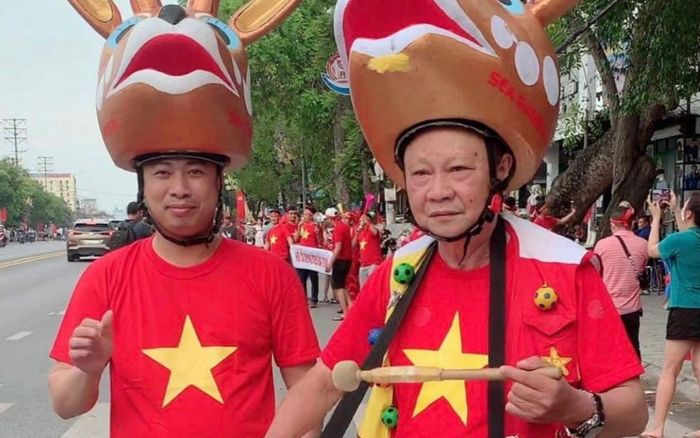 Ấn tượng cổ động viên cuồng nhiệt cổ vũ U23 Việt Nam