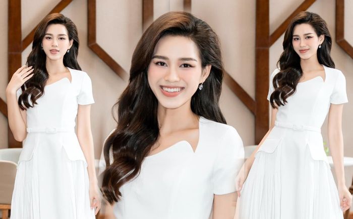 Đỗ Thị Hà 'đi về tinh khôi' khiến fan nhòe mắt: 'Diện đầm trắng sẽ làm các anh cảm nắng'