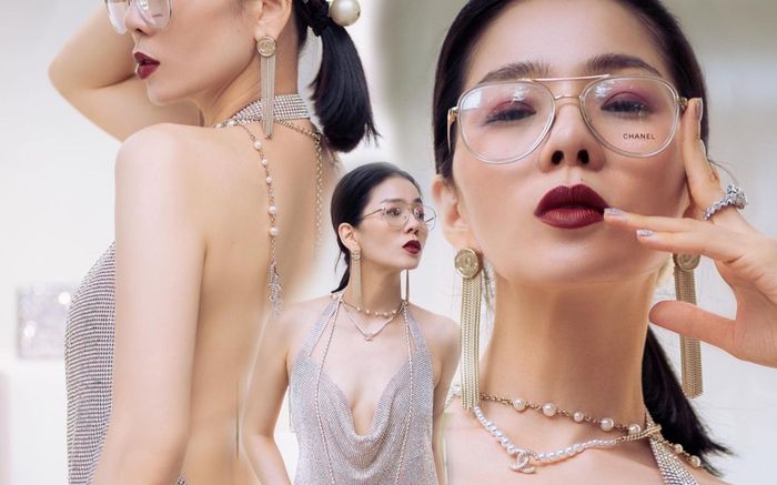 Lệ Quyên tiếp tục đáp trả anti-fan bằng bộ ảnh 'khoét sâu hở bạo': Ai không tin chị đẹp cứ ra mà gặp