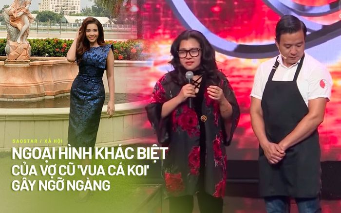 Ngoại hình khác biệt 'một trời một vực' so với 2 năm về trước của vợ cũ 'vua cá Koi' gây ngỡ ngàng