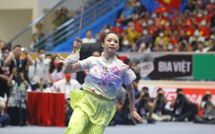 Xuất sắc vượt khó, 'nữ hoàng' Dương Thuý Vi giành HCV SEA Games 31