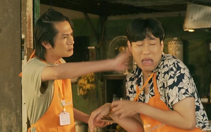 Kiều Minh Tuấn 'quê một cục' khi so tài ca hát với Quang Tuấn - Huỳnh Phương ở hậu trường