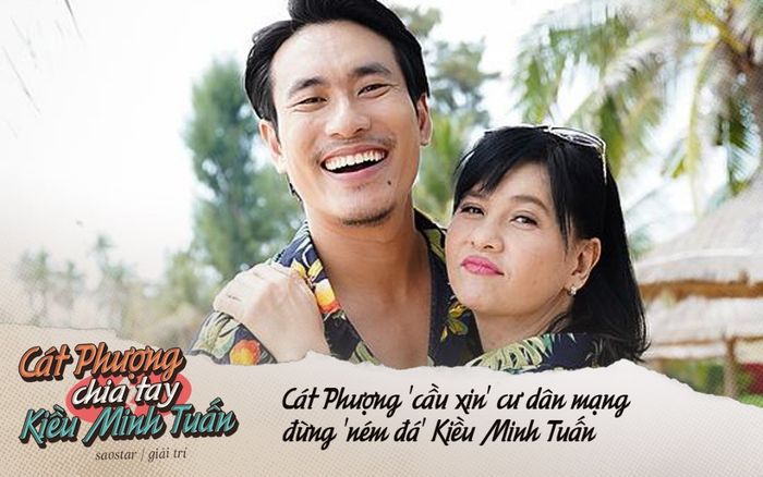 Hậu công khai chia tay, Cát Phượng 'cầu xin' cư dân mạng đừng 'ném đá' Kiều Minh Tuấn