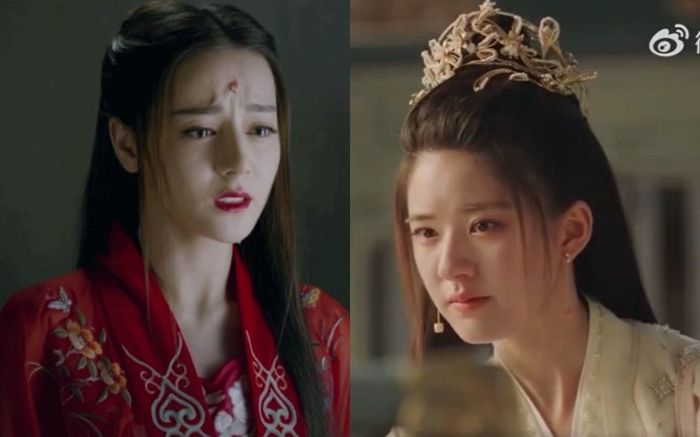 Khi các tiểu hoa 9X diễn cảnh khóc: Địch Lệ Nhiệt Ba đã bớt đơ, Triệu Lộ Tư không còn gì để cứu vãn