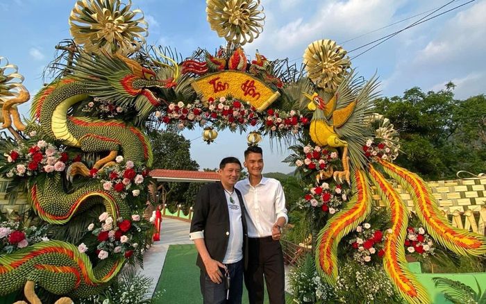 Cận cảnh bên trong đám cưới Mạc Văn Khoa - Vy Pumpe tại quê nhà Hải Dương