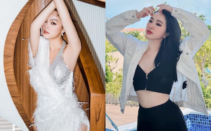 Muôn kiểu giấu bụng bầu của sao Việt: Phạm Quỳnh Anh toàn quay lưng, Bảo Thy quyết tâm giấu đến cùng