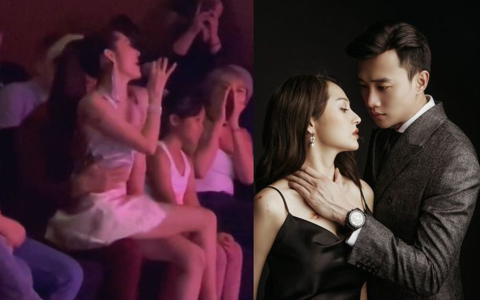 Bảo Anh ngồi lên đùi Trọng Hiếu, cho để ôm eo tự nhiên, 'thuyền' với Quốc Trường coi như chìm?