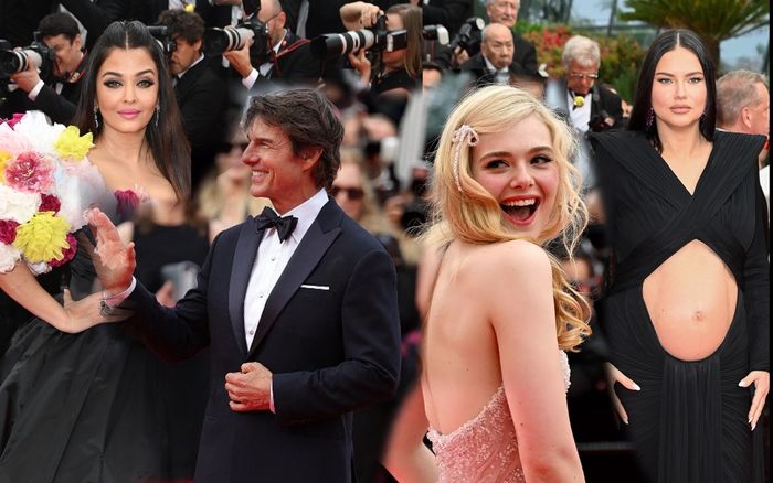 LHP Cannes: Mẫu nội y chặt chém trên thảm đỏ, Tom Cruise lịch lãm đến bất ngờ