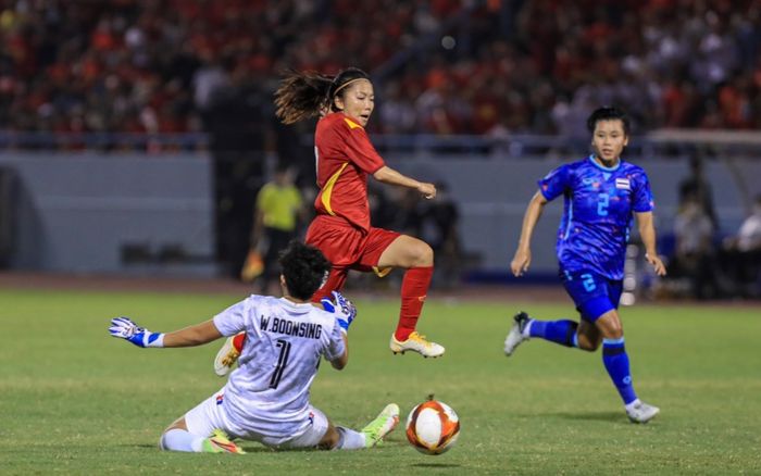 Đẳng cấp và sức mạnh tuyệt đối của tuyển nữ Việt Nam trước Thái Lan