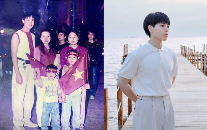 Đức Phúc chia sẻ ảnh 'đi bão' SEA Games năm 2003 khiến netizen thích thú: 'Phúc giống bố quá ta'