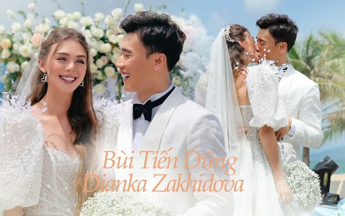 Bùi Tiến Dũng tung bộ ảnh cưới đẹp như mơ, khoe nhan sắc đỉnh cao trong 'ngày hạnh phúc'