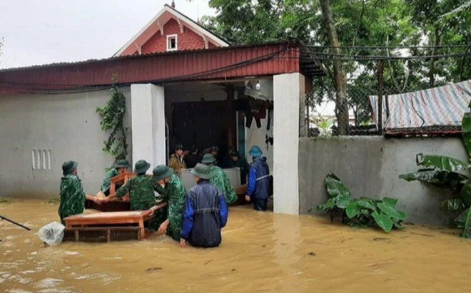 Vĩnh Phúc: Tường nhà đổ sập sau lũ khiến 3 người tử vong