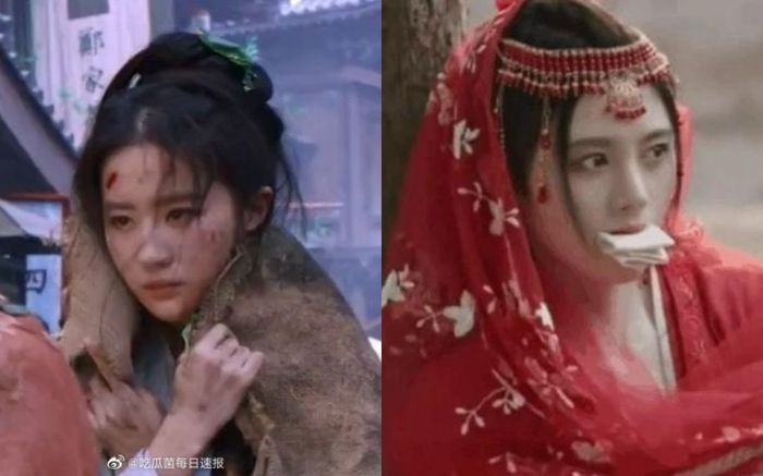 Tạo hình 'đầu bù tóc rối' của Lưu Diệc Phi bất ngờ gây sốt, khán giả gọi tên loạt đàn em vào học tập