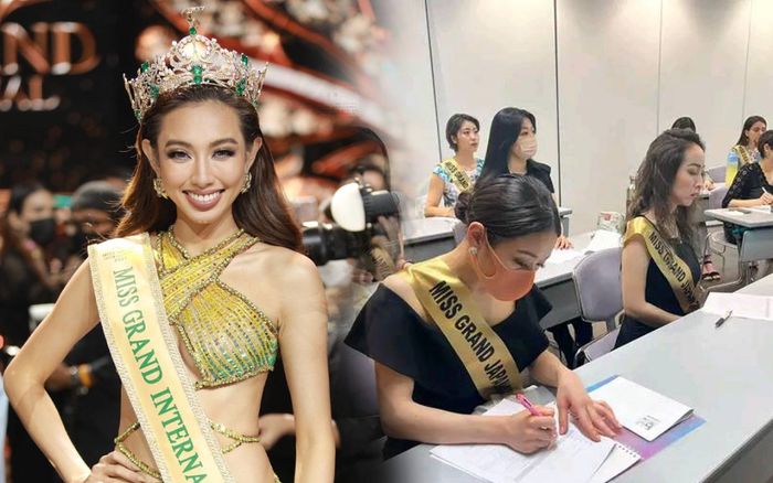 Thùy Tiên 'xổ' tiếng Thái giật vương miện, tổ chức Miss Grand Nhật Bản ngay lập tức làm điều này