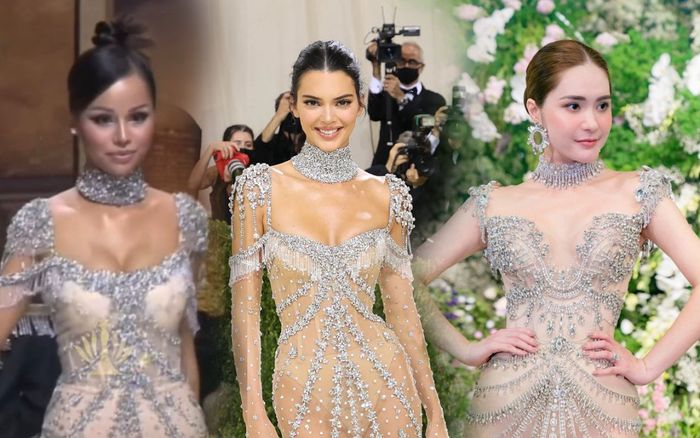 Hết Đoàn Di Băng, váy xuyên thấu na ná 'IT Girl' Kendall Jenner bị NTK Việt Nam mang lên sàn runway