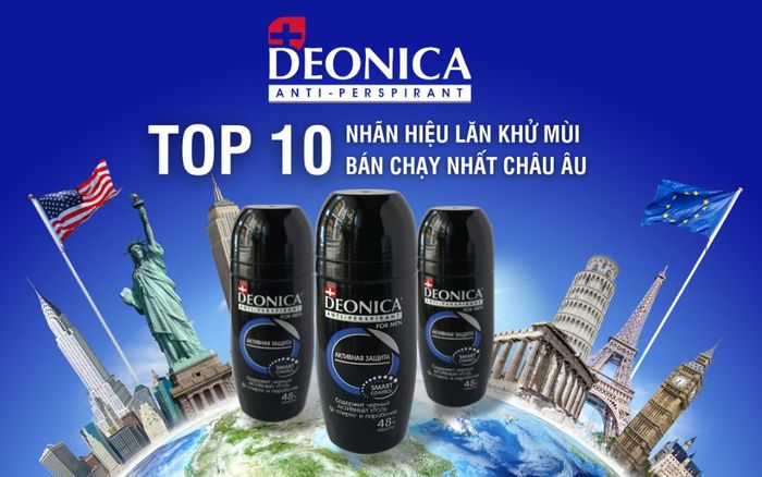 Lăn khử mùi Deonica - vì sao chỉ mất 5 năm để có chỗ đứng vững chắc trên thị trường Châu Âu?