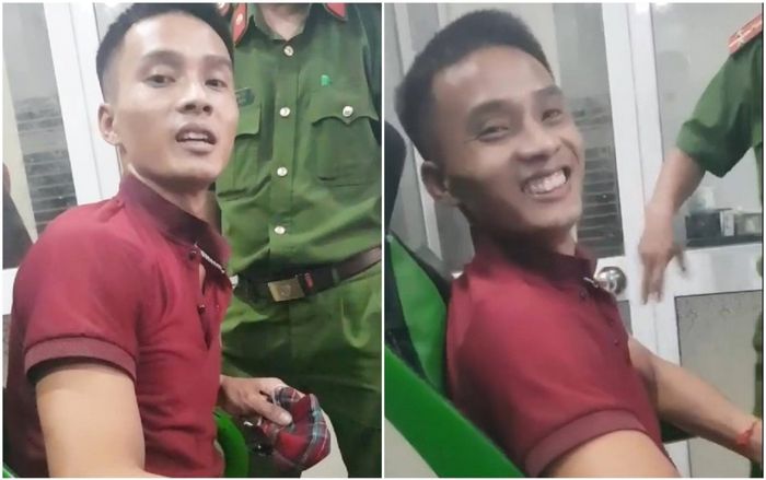 Clip: Triệu Quân Sự từng tỏ thái độ thản nhiên, cười cợt khi bị bắt giữ tại quán game sau khi vượt ngục