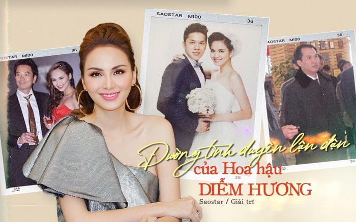 Đường tình duyên lận đận của Hoa hậu Diễm Hương: Từ scandal tình ái đến lùm xùm âm thầm ly hôn