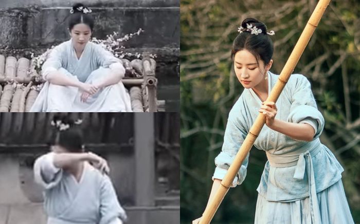 Không thanh thoát như trên phim, Lưu Diệc Phi chèo thuyền trong bất lực tại hậu trường Mộng Hoa Lục