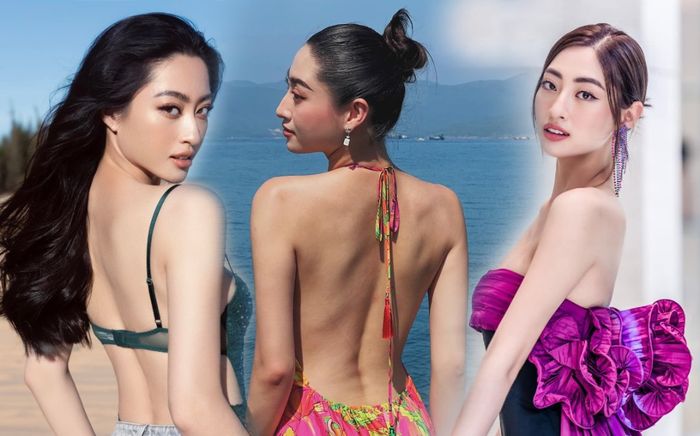 Lương Thùy Linh 'thiên biến vạn hóa' với phong cách vén áo khoe lưng