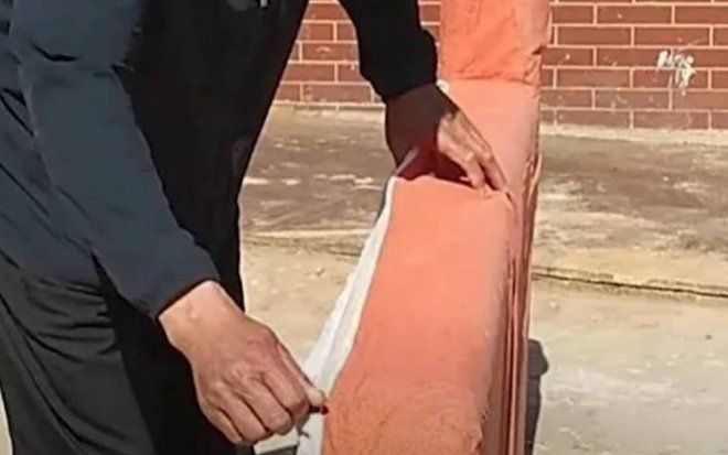 'Tiếc của' đem tấm đệm sofa vứt ngoài bãi rác về nhà, người đàn ông 'sững người' với thứ bên trong