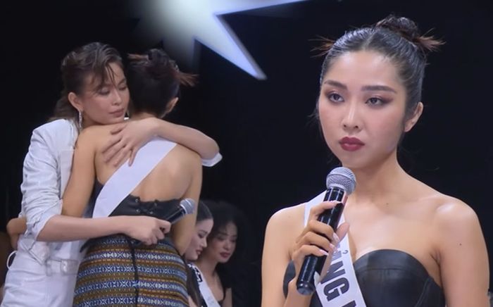 'Thất sủng' ở phần thi thời trang, chiến binh nhai mic ngậm ngùi rời Hoa hậu Hoàn vũ Việt Nam