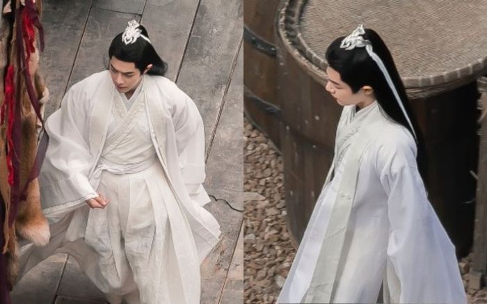 Tiêu Chiến gây sốt với tạo hình bạch y, mỹ cảm cổ trang là đây chứ đâu