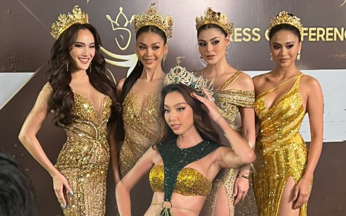 Top 10 Hoa hậu Hòa bình Thái Lan: Làm lố là vậy nhưng vẫn thua Thùy Tiên về độ hở bạo