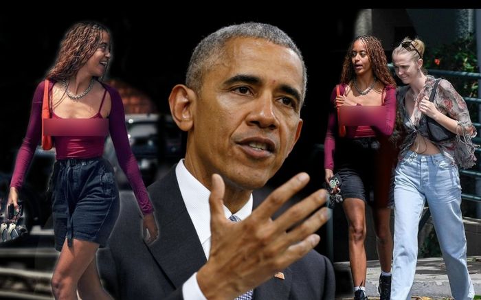 Con gái cựu Tổng thống Obama chơi trội, vô tư thả rông táo bạo trên phố