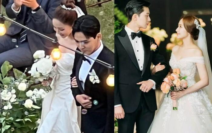 Lộ ảnh Park Min Young bí mật làm đám cưới, nhan sắc chú rể 'ăn đứt' Park Seo Joon?