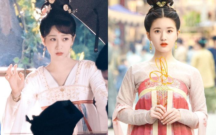 Cùng diện trang phục thời Đường, Dương Tử thua xa Triệu Lộ Tư?