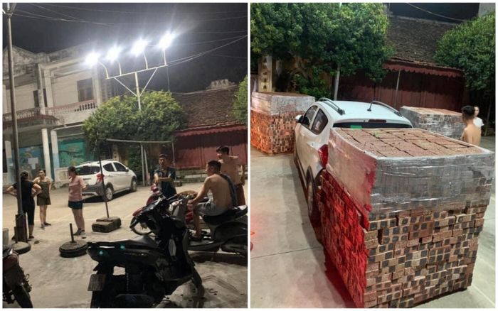 Đỗ xe vào khu vực chơi bóng chuyền, xe ô tô bị 'xử' theo 'công lý người làng' gây tranh cãi