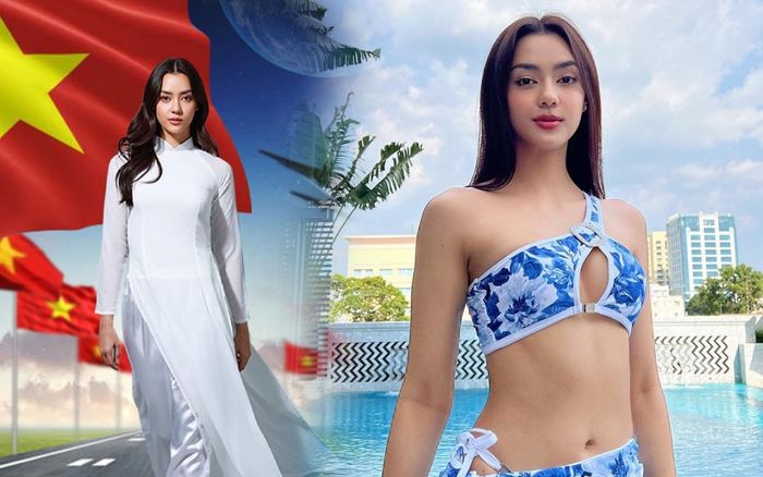 'Xả vai' thanh lịch, Hoa hậu Hoàn vũ Thái Lan 2020 Amanda Obdam 'thả dáng' mê hồn tại Việt Nam