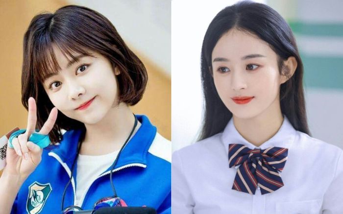 Mỹ nhân Cbiz với tạo hình học sinh: Triệu Lệ Dĩnh - Dương Mịch cho dàn tiểu Hoa 90 ngửi khói